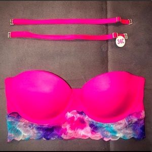 VS PINK Bustier Strapless Bra